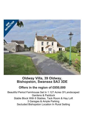 Oldway Villa, 39 Oldway, Bishopston, Swansea SA3