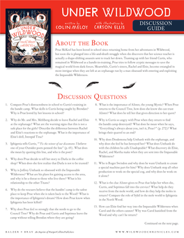 About the Book Discussion Questions Discussion Guide