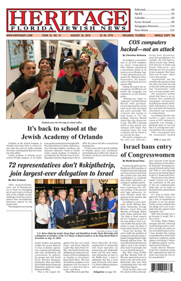 It's Back to School at the Jewish Academy of Orlando 72