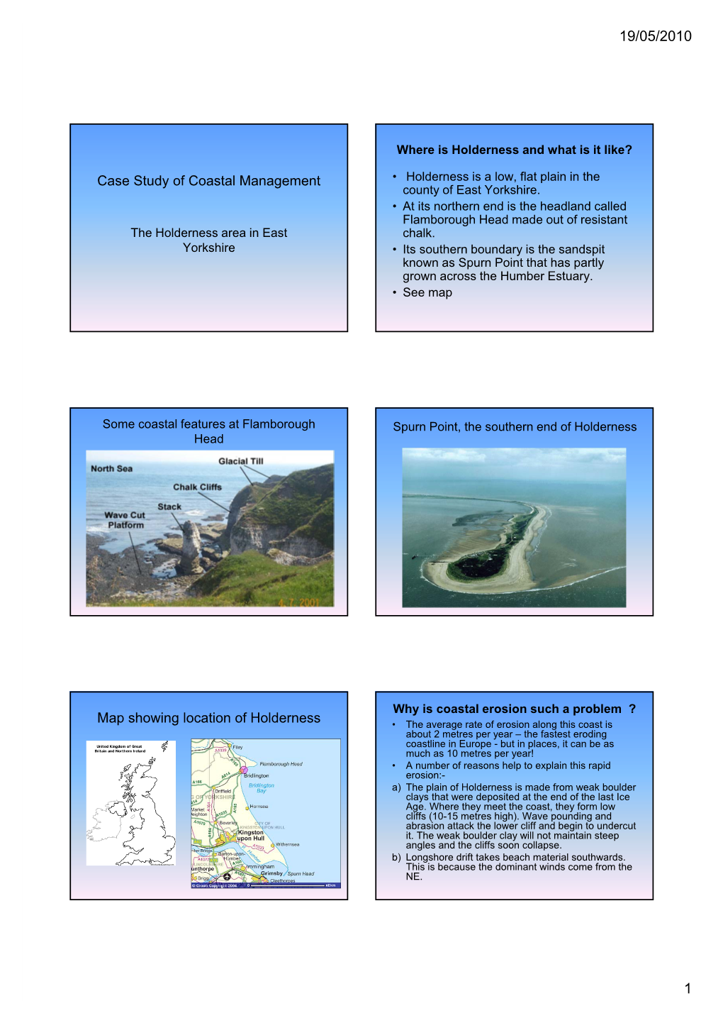 coastal management holderness case study