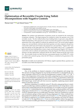 Optimization of Reversible Circuits Using Toffoli Decompositions with Negative Controls