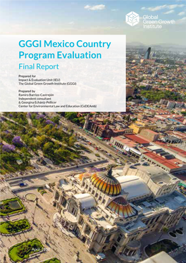 GGGI Mexico Country Program Evaluation Final Report