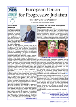 June-July 2014 Newsletter