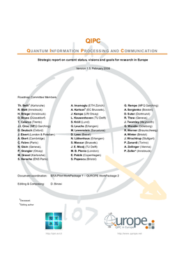 Qip Roadmap Europe 2008.Pdf