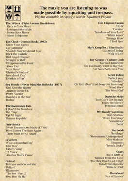 Soundtracks List