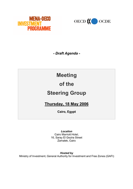 Meeting of the Steering Group