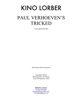 Paul Verhoeven's Tricked