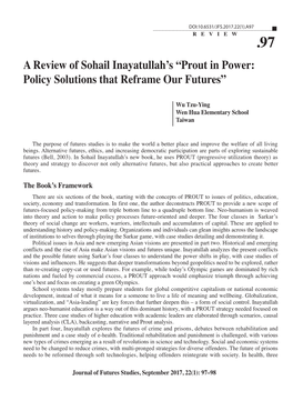 A Review of Sohail Inayatullah's