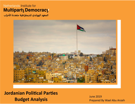 Jordanian Political Parties Budgets Analysis