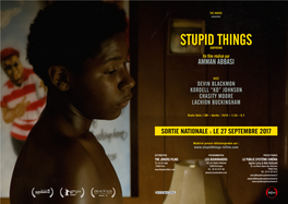 STUPID THINGS (DAYVEON) Un Film Réalisé Par AMMAN ABBASI
