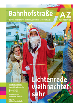Stadtteilzeitung 30. Ausgabe (2020)