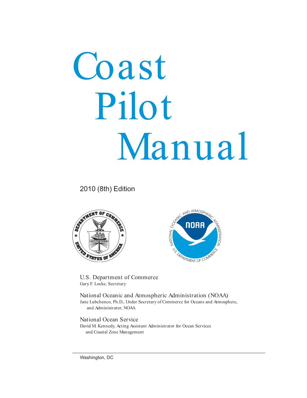 Coast Pilot Manual