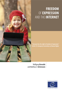 Freedom of Expression and the Internet by Wolfgang Benedek and Matthias C