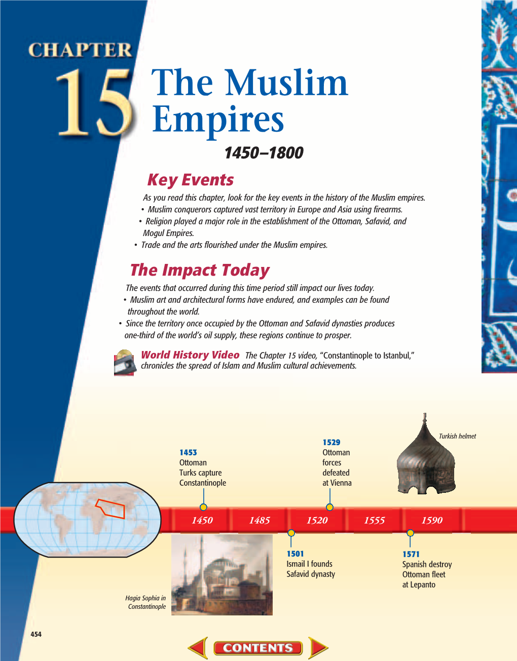 Chapter 15: the Muslim Empires, 1450-1800
