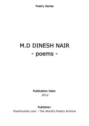 Md Dinesh Nair