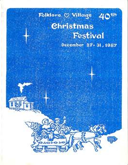 1987-12 40Th Annual FV Christmas Festival Syllabus.Pdf