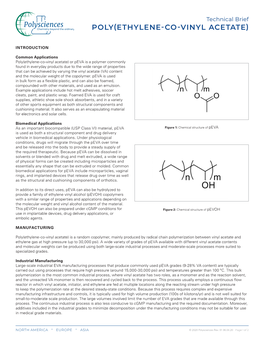 Poly(Ethylene-Co-Vinyl Acetate)