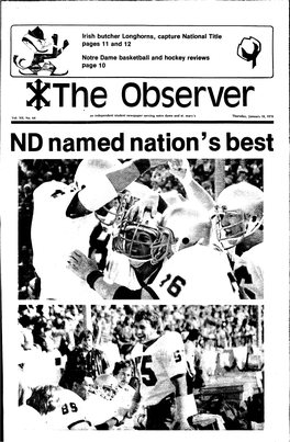ND Named Nation's Best