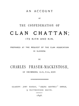 Clan Chatt An;