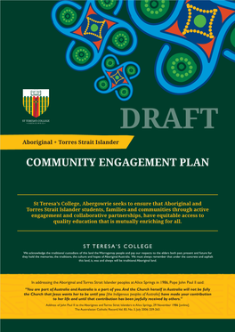 Community Engagement Plan