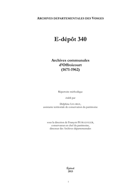 EDPT340 Offroicourt