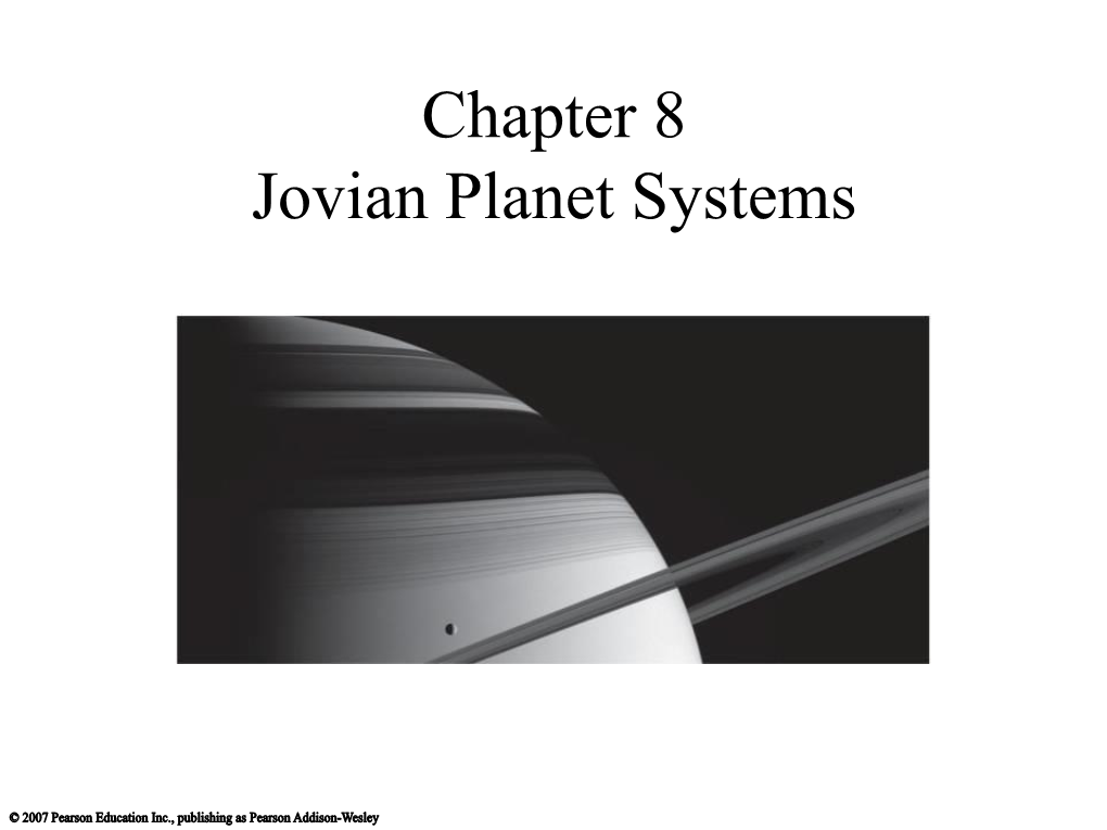 How Do Jovian Planets Differ from Terrestrials?