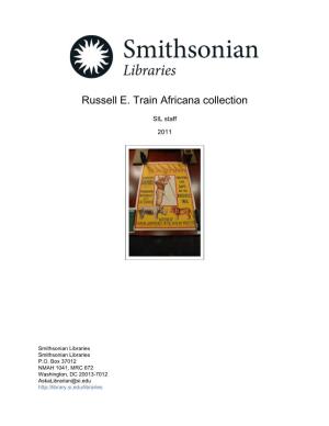 Russell E. Train Africana Collection