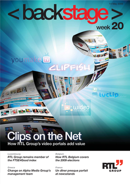 Clips on the Net How RTL Group’S Video Portals Add Value