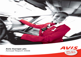 Avis Europe Plc Annual Report 2008