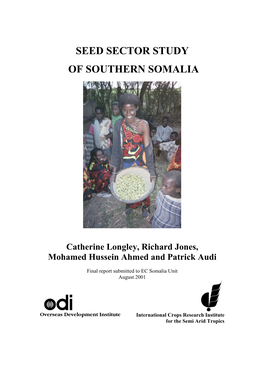 Seed Sector Study of Southern Sudan