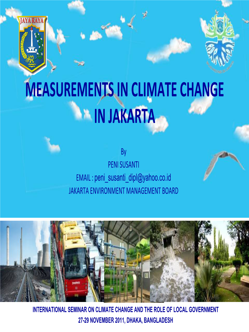 Measurements in Climate Change in Jakarta