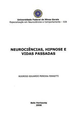 Icb Neurociências, Hipnose E Vidas Pa