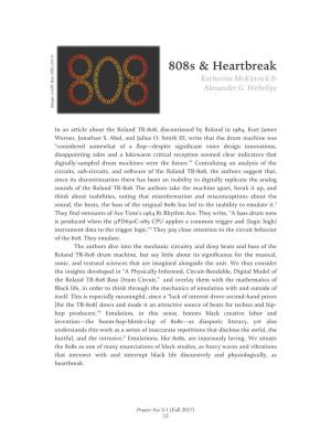 808S & Heartbreak