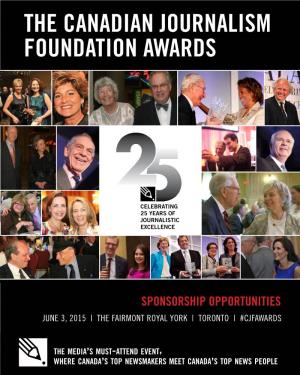 The Canadian Journalism Foundation Awards