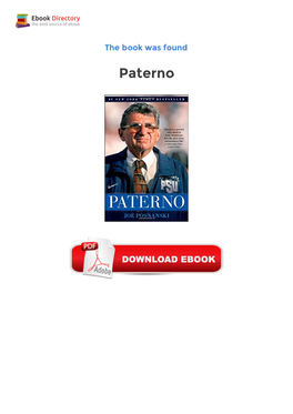 Free Downloads Paterno