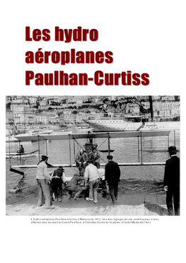 Les Hydro Aéroplanes Paulhan-Curtiss