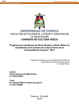 Universidad De Cuenca