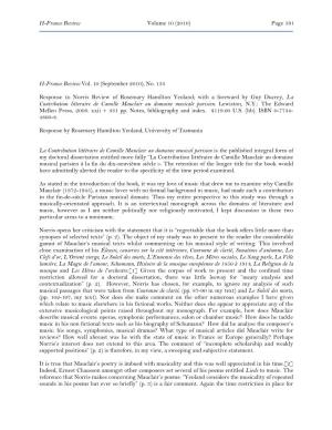 Page 591 H-France Review Vol. 10 (September 2010), No. 133