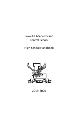 2019-2020 Student Handbook.Pub