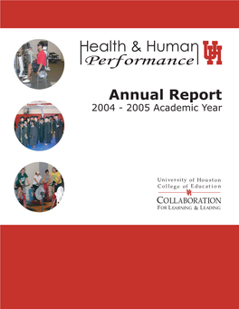 HHP Annual Report
