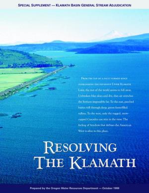 View the Klamath Summary Report
