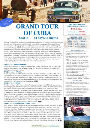 Grand Tour of Cuba