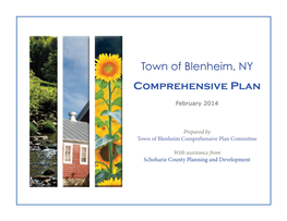 Town of Blenheim Comprehensive Plan 2014 Part 1