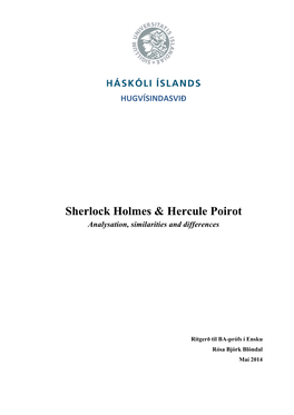 Sherlock Holmes & Hercule Poirot