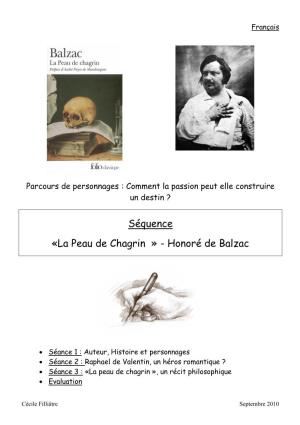 La Peau De Chagrin » - Honoré De Balzac