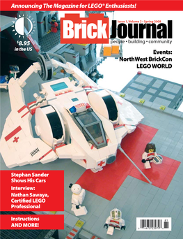 Northwest Brickcon LEGO WORLD Events Announcing the Magazine