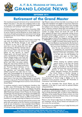 Grand Lodge News