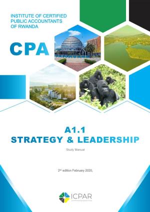 A1.1 Strategy & Leadership