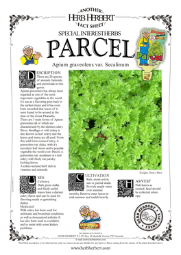 Herb & Vegetable Gardening Fact Sheet Parcel