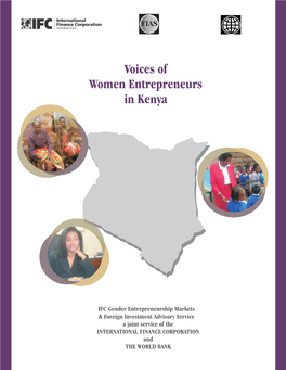 Who Are the Kenyan Women Entrepreneurs?